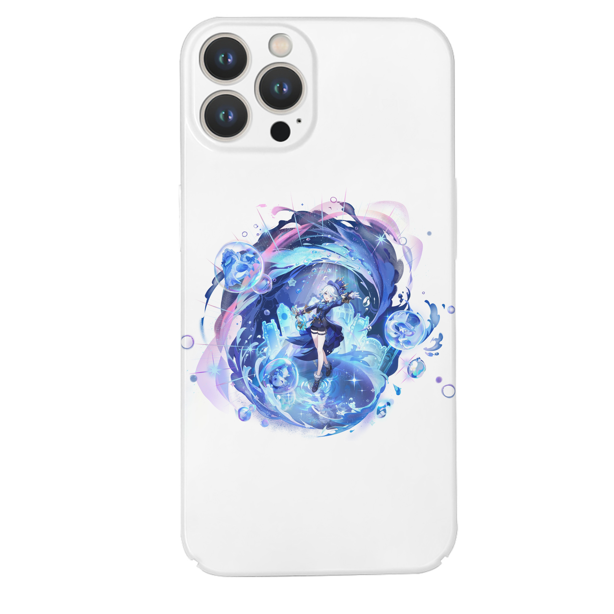 げんし神 フリーナ genshin Furina 【iPhone 14シリーズ対応】ハードケース